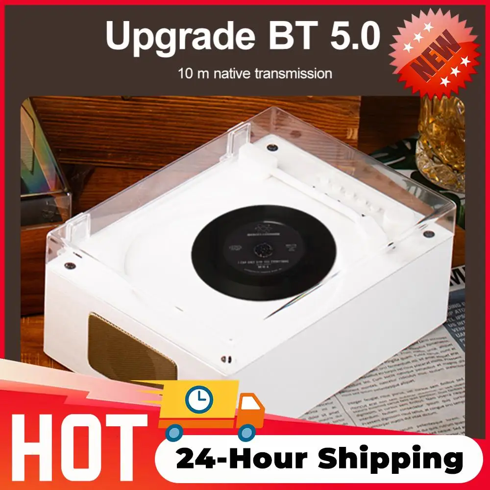 

Портативный CD-плеер с Bluetooth 5.0, перезаряжаемый, с пультом дистанционного управления, разъемами 3.5 мм AUX и USB, для домашнего и портативного использования.