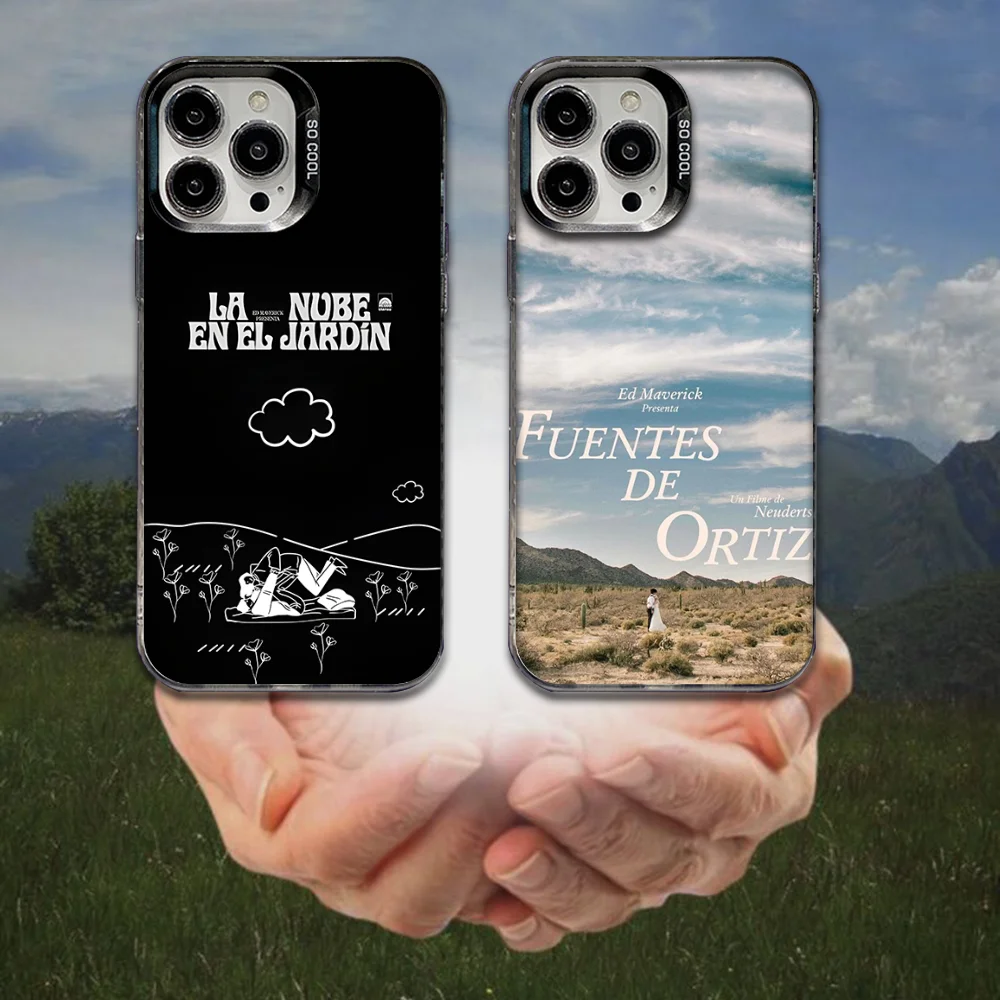 

LA NUBE EN EL JARDIN Ed Maverick Phone Case For iPhone 16,15,14,13,12,11,8,7,Pro,Max,Plus,Mini,XS,SE Anti Fall Black Matte Hard