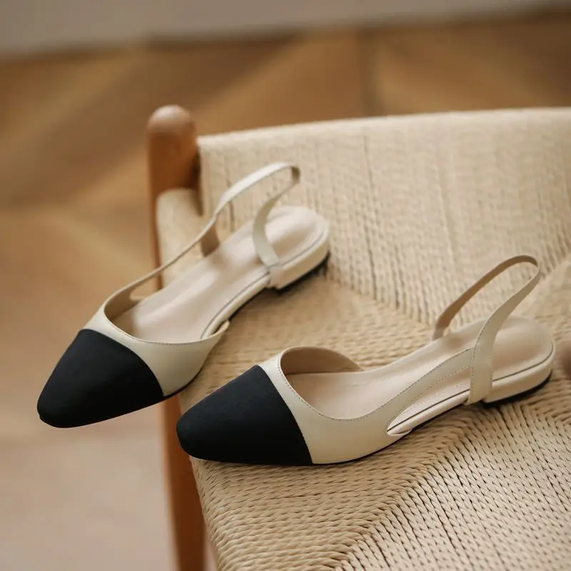 ASUMER Size 34-43 Ins New Genuine Leather Sandals Women Shoes Low Heels Summer Sandals Party Dress Shoes Ladies Footwear