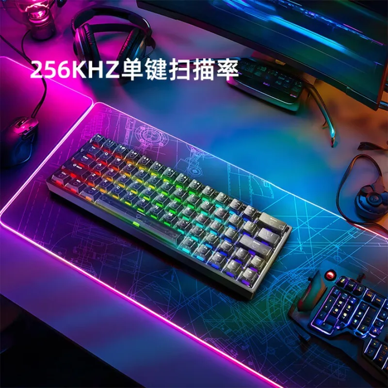 NEW Irok ND63 Pro/Ultra Magnetic Switch Mechanical Keyboard Hot Swap RGB Wired Customize E-Sports Keyboard Pc Gaming Accessory