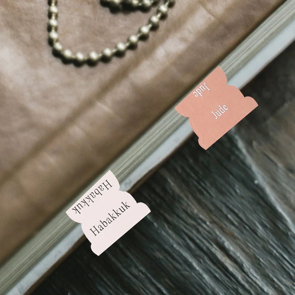 

10-листые вкладки для страниц Библии, клейкие индексные этикетки для быстрой доступа к главу, средства для изучения Библии, компактный дизайн, подходит для женщин и