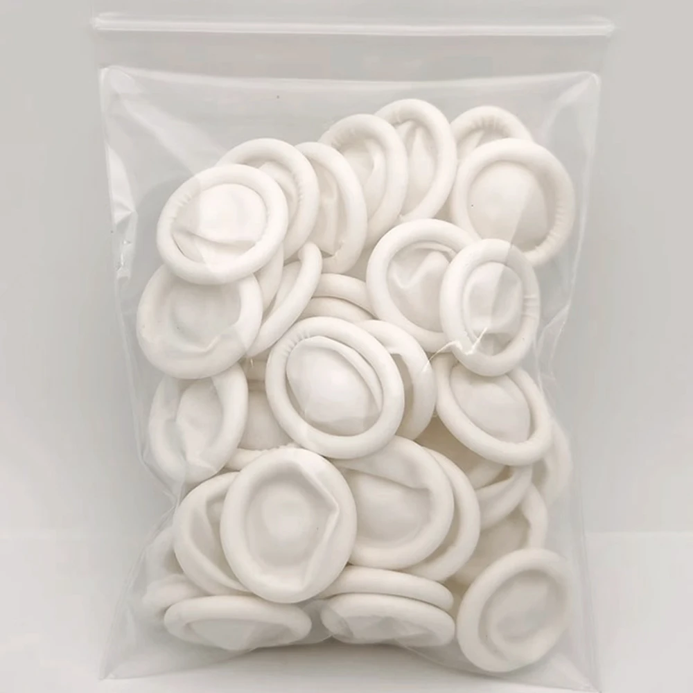 أطراف الأصابع حامي قفازات ساعة أداة إصلاح قفازات مطاطية طبيعية معقمة المتاح مسحوق الحرة عدم الانزلاق فنجر المطاط المهد