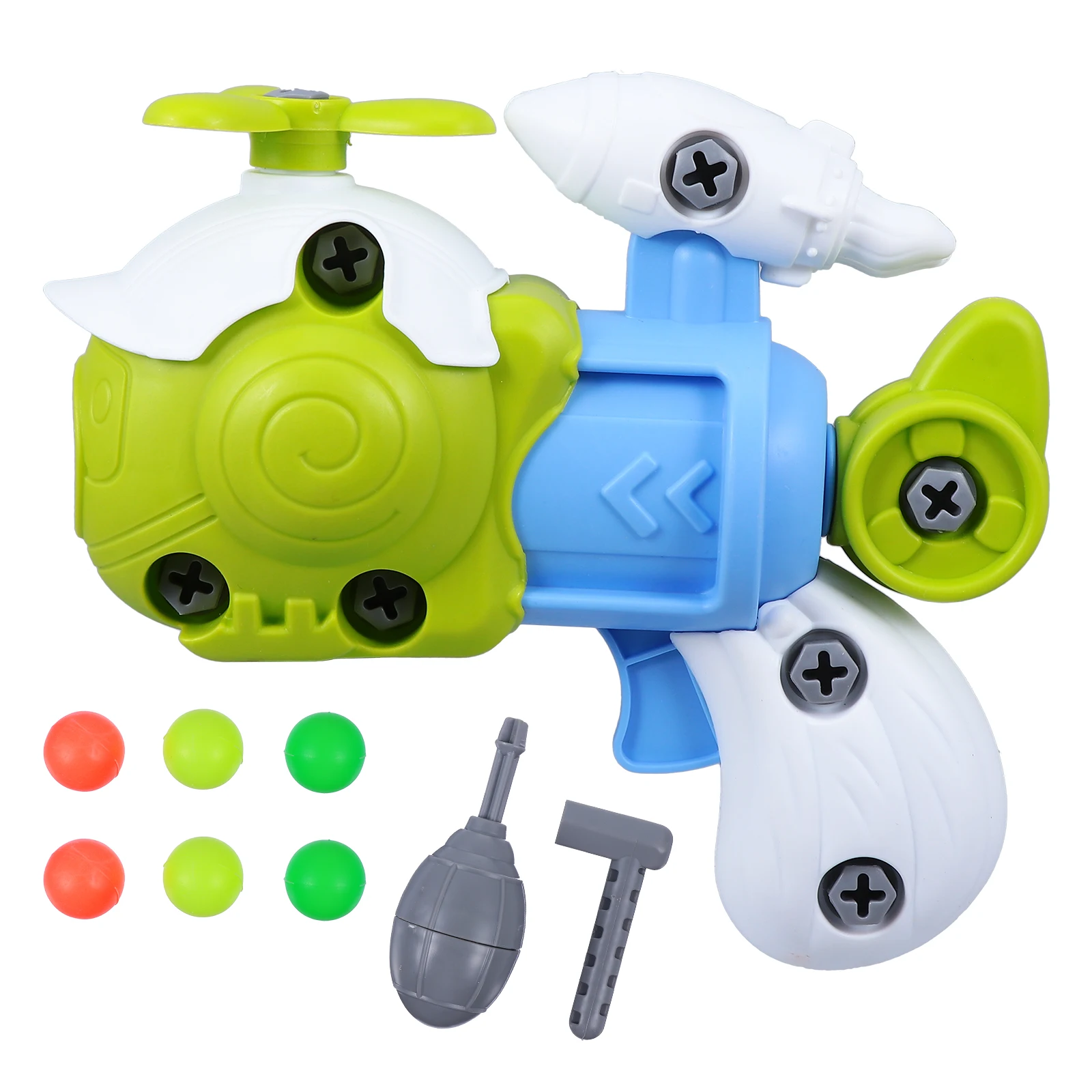 Jouets dinosaures en plastique de haute qualité, assemblage de bricolage, avion, jeu pour enfants, Kit de démontage Portable éducatif