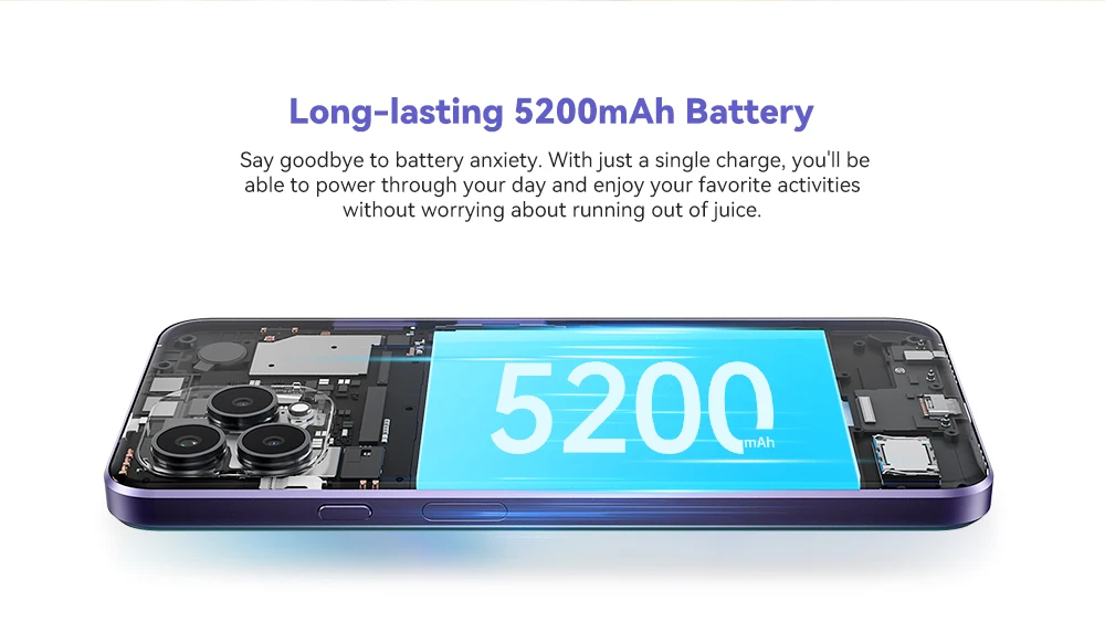 Global Version Cubot P80 Smartphone 6.5" FHD+Screen Telephon Portable 16GB RAM(8GB+8GB)+256GB/512GB ROM 5200mAh 48MP Android 13