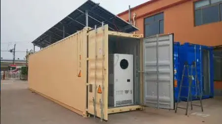 FOODLINE Solar Powered Refrigerated Container real‑time temp monitoring for cross‑border farm goods cold storage unit