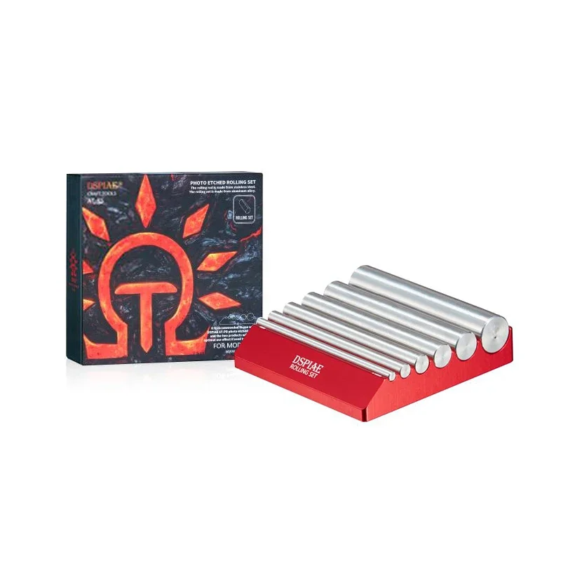 

DSPIAE AT RS PE фотогравированный прокатный набор инструментов для сборки модели аксессуары для хобби детали инструментов красный и серебристый