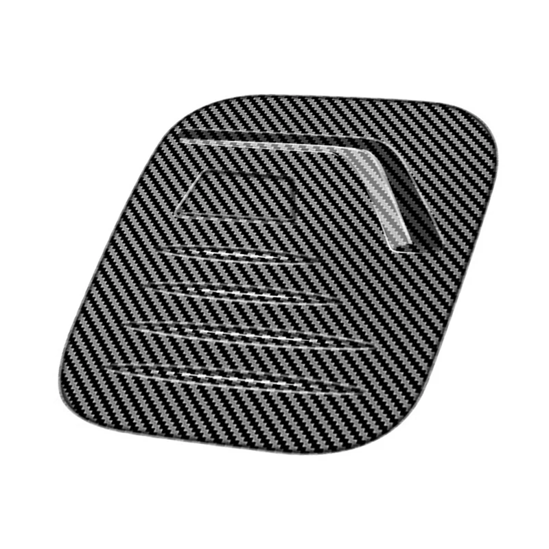 For Vinfast E34 VF-E34 2021-2023 Carbon Fiber Car Fuel Tank Cap Cover Trim Oil Fuel Cap Protective ABS High Guality Dustproof