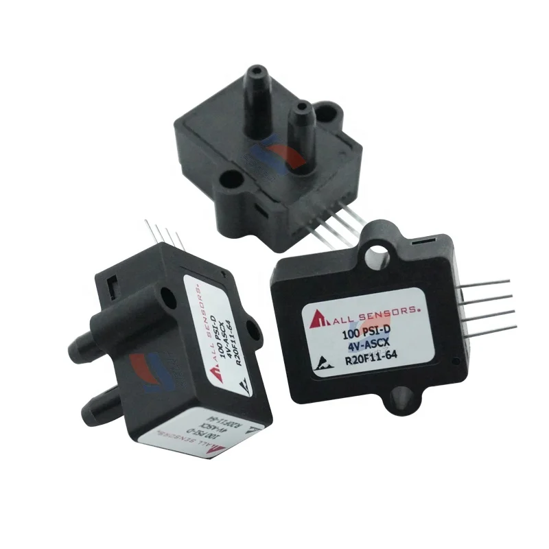 

100 PSI-D-4V-ASCX 15 PSI-A-4V-ASCX HVAC Instrumentation Pressure Sensor for Medical Instrumentation HVAC Environmental Controls