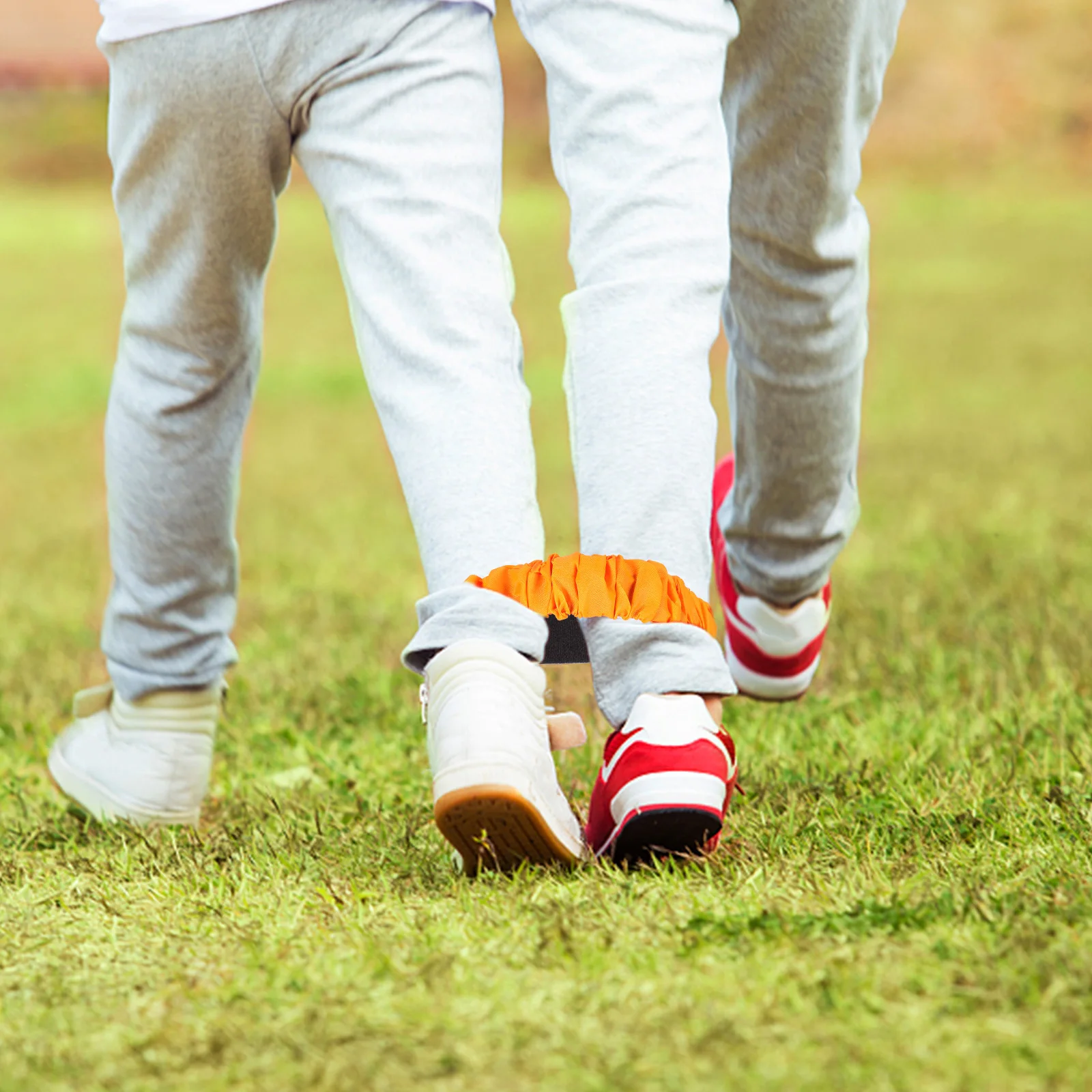 

20Pcs Bright Color Elastic Legged Race Bands Three Leg Race Ropes for Outdoor Team Building Games Adults Kids Elastic Bands