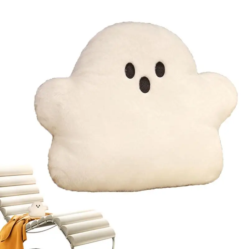 Ghost Stuffed Animal Cute Ghost Plush Toy Pillow Cushion Doll Pillow Stuffed Halloween Decorative Pillows Soft Plush Doll Toy