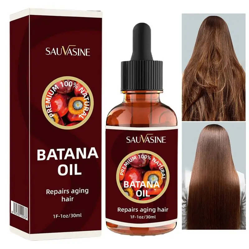 30ml Batana Hair Growth Oil Hair Regrowth Baldness Oil Organic Batana Oil Hair Care Anti Break Loss Hair Growth Oil Hair care