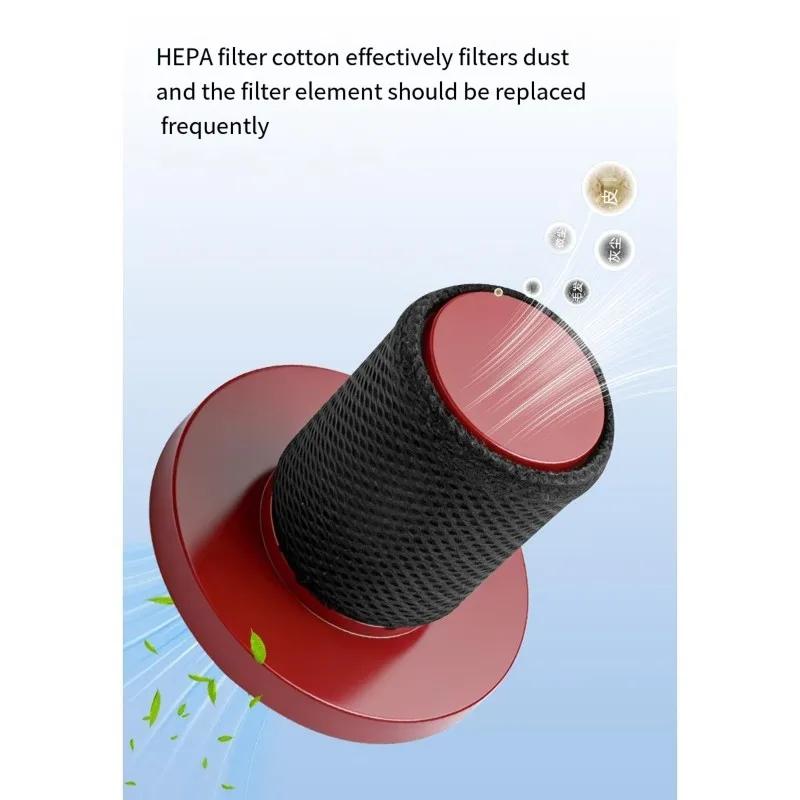 A99T For Deerma DX300 Handheld Vacuum Cleaner Replacement Accessories- 5Pcs HEPA Filter Cartridges