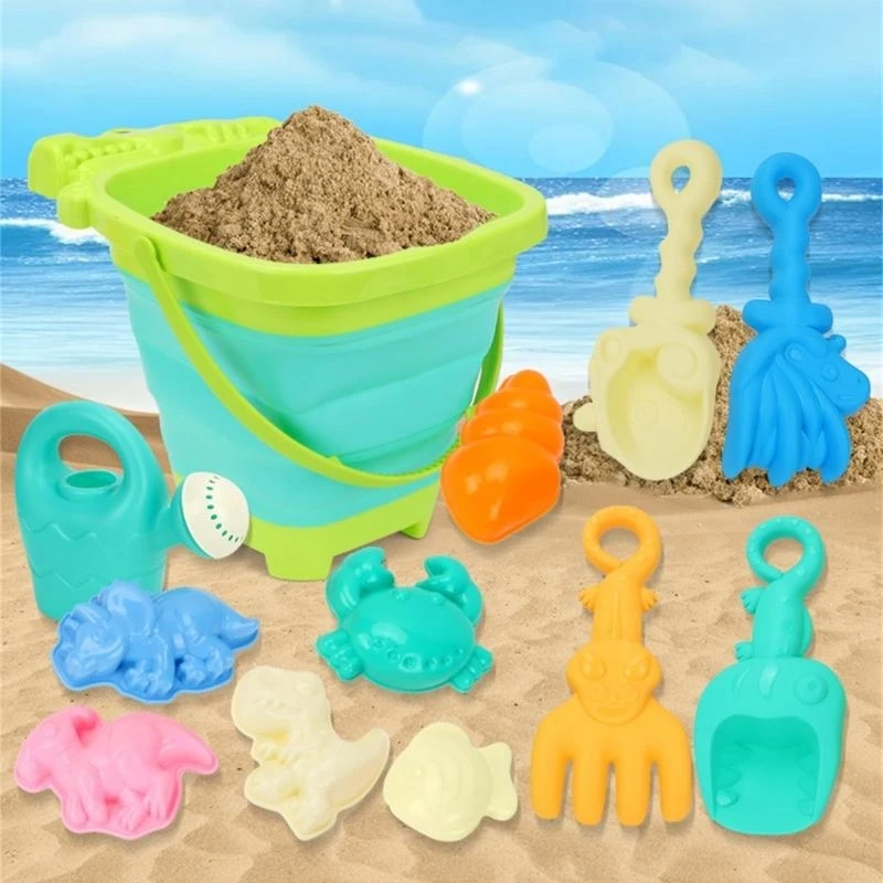 Canta per secchi per bambini SABBIA SET PER AVVENTI BAGNI E GARDAR HANDO MUSHE SABBIA Play giocattolo stampaggio per