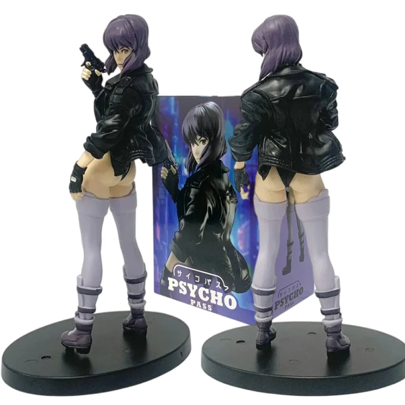 Figura de Anime de 18 cm, Ghost in the Shell, Cyberpunk, Figura de Kusanagi Motoko, Decoraciones, Modelo Coleccionable de PVC, Juguetes, Accesorios