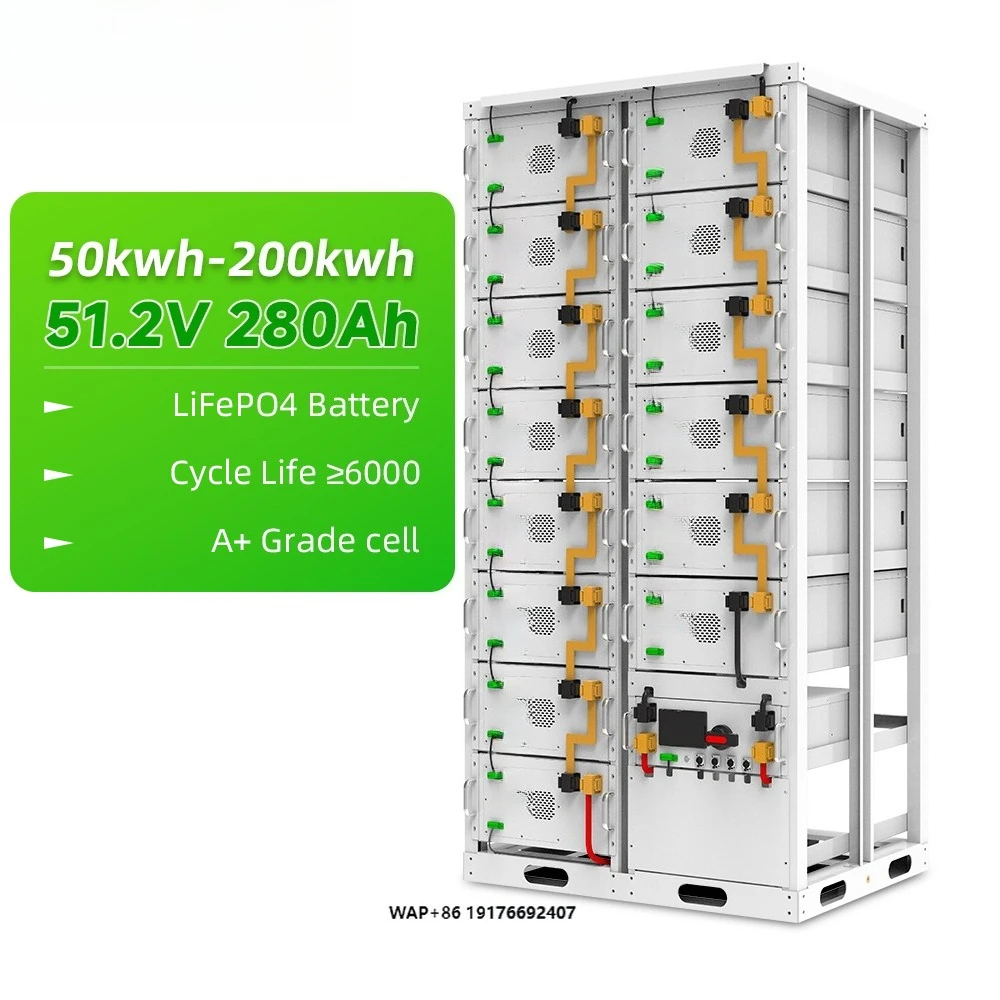 

Высоковольтный аккумулятор LifePO4 Powerstation ESS 280 Ач 50 кВтч 100 кВтч 150 кВтч 200 кВтч 500 кВтч LifePO4 Аккумулятор для хранения солнечной энергии