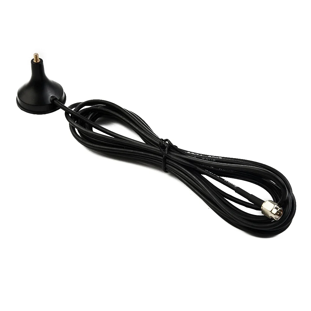 Extend Cable WiFi Antenna For Marine VHF 1Pieces 400-470MHz Magnetic Base Mount Omni-directional Radio SMA Male