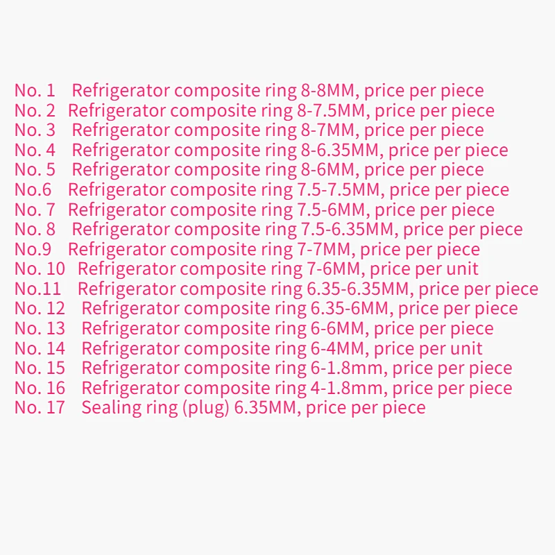 Composite ring copper aluminum pipe welding-free special joint refrigeration maintenance tool