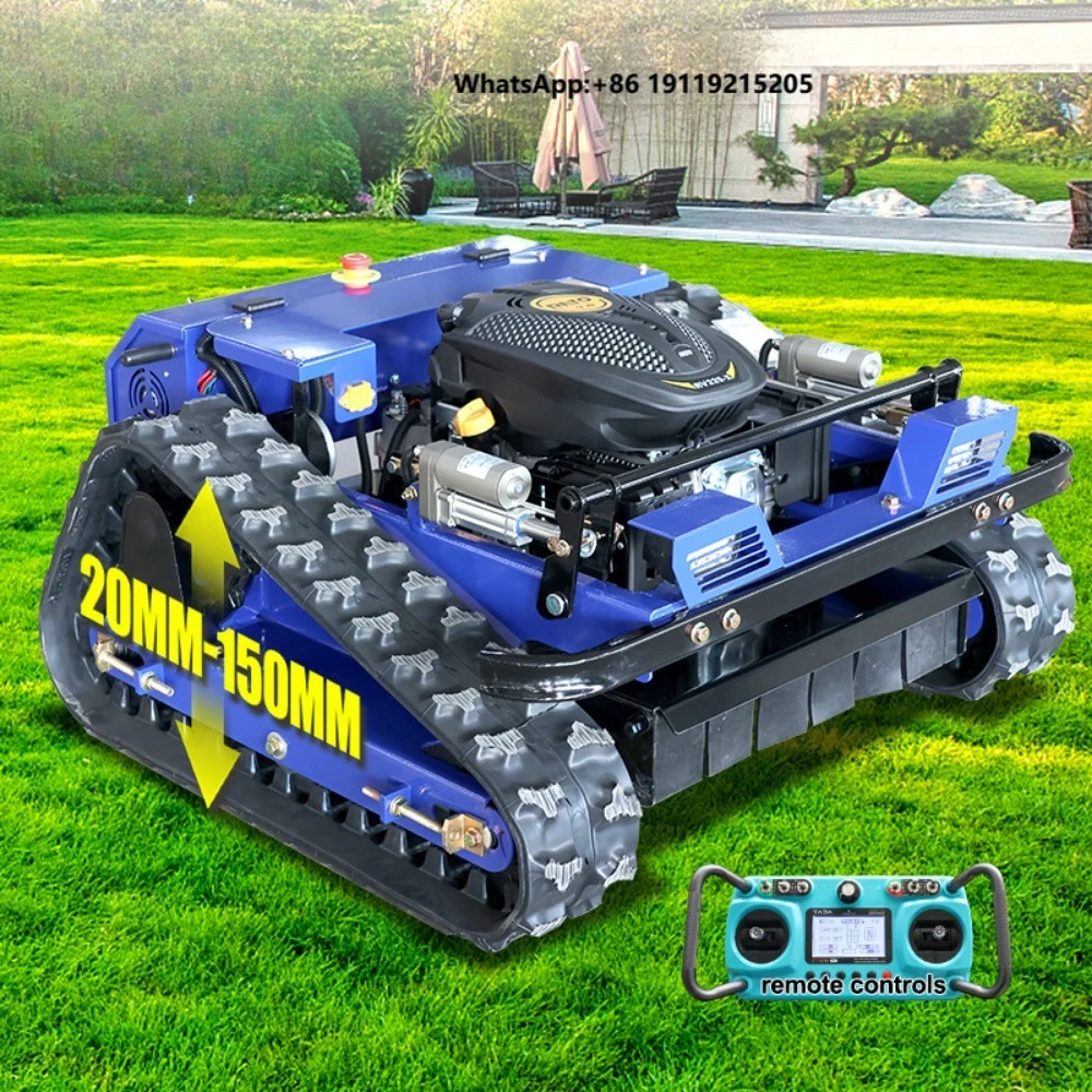 Wholesale Direct 500mm zero Turn Small Robotic Industry Remote Control Lawn Mower with Crawler