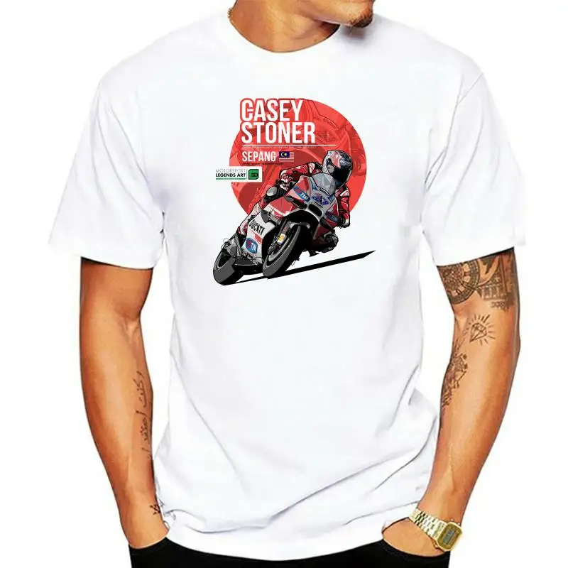 Casey Stoner - 2022 Sepang T Shirts Men Fashion T-shirt Cotton Short Sleeves Casual Hip Hop Tee Shirt