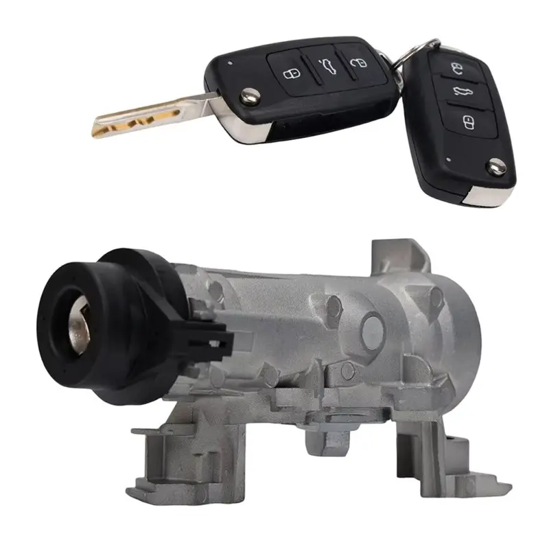 

Car Ignition Switch Lock With Key Kit For Seat Skoda VW Golf 5 Et 6 Golf Plus- 1K0905851B(1K0905851), 30936044