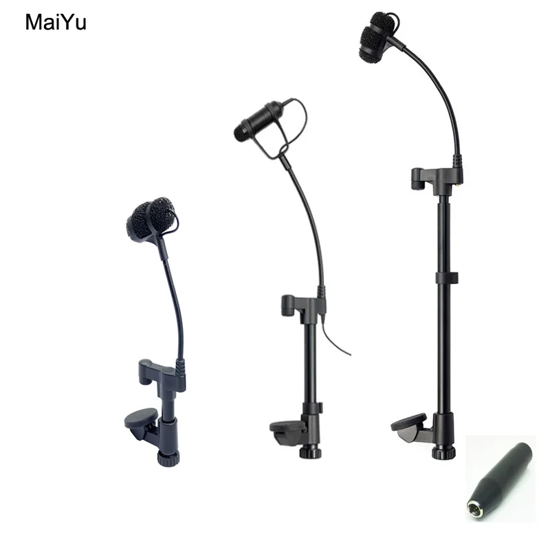 Professional Music Instrument Microphone Condenser for Guitar Violin Bass Recording Pack-up AKG Shure Transmitter Body Microfone