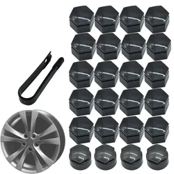 24 PCS 22mm Car Wheel Nut Cap Tyre Hub Protection Covers Fit For Vauxhall Insignia For Opel Insignia 2010-2017 Car Accessories