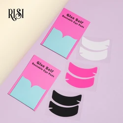 RISI Super Sticky Silicone Eye Pads Reusable Eye Patches Eyelash Extension Lash Lift Pads Under Eye Patch