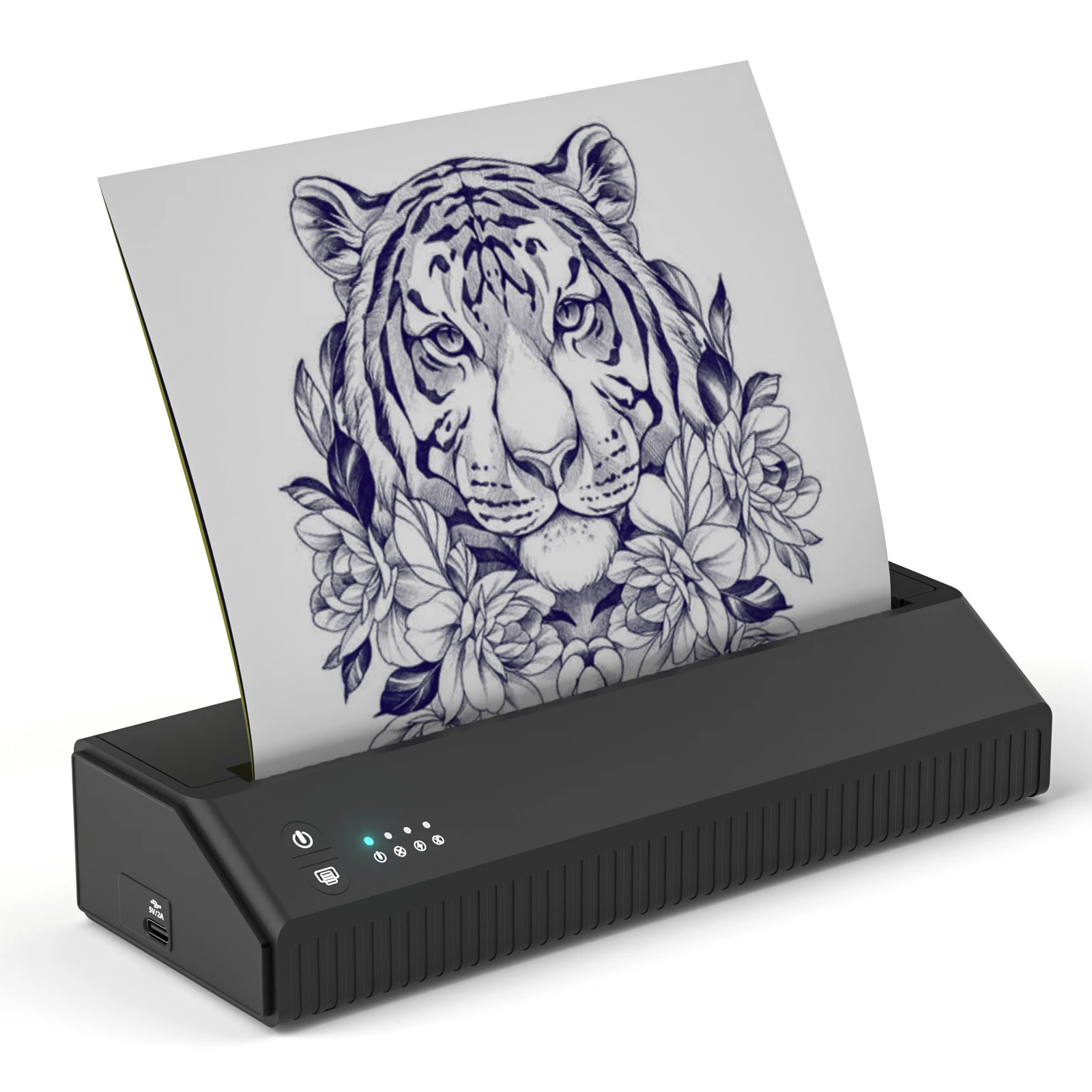 

Wireless Tattoo Transfer Stencil Printer Drawing Maker Tattoo Transfer Thermal Copier Machine Compatible with Smartphone & PC