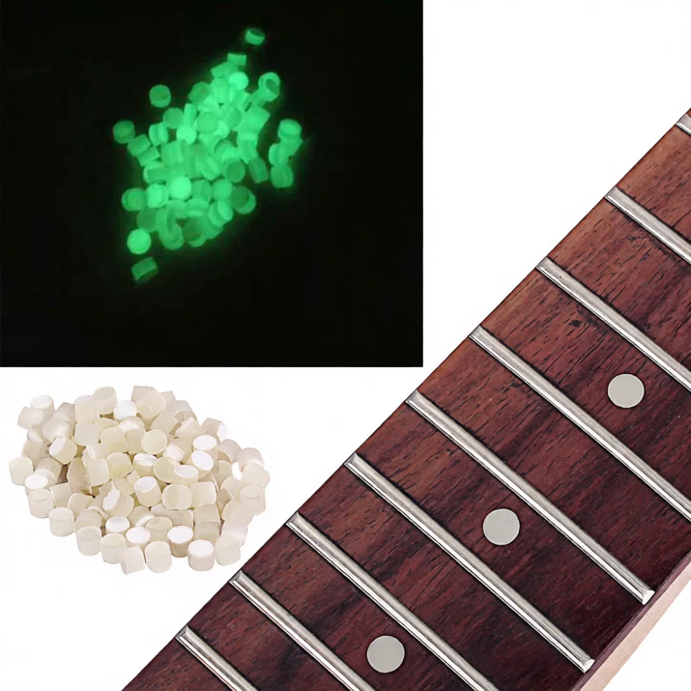 Glow In Dark Fretboard Side Dots For Electric Guitar Bass Inlay Tool Musical Instrument Replacement Parts