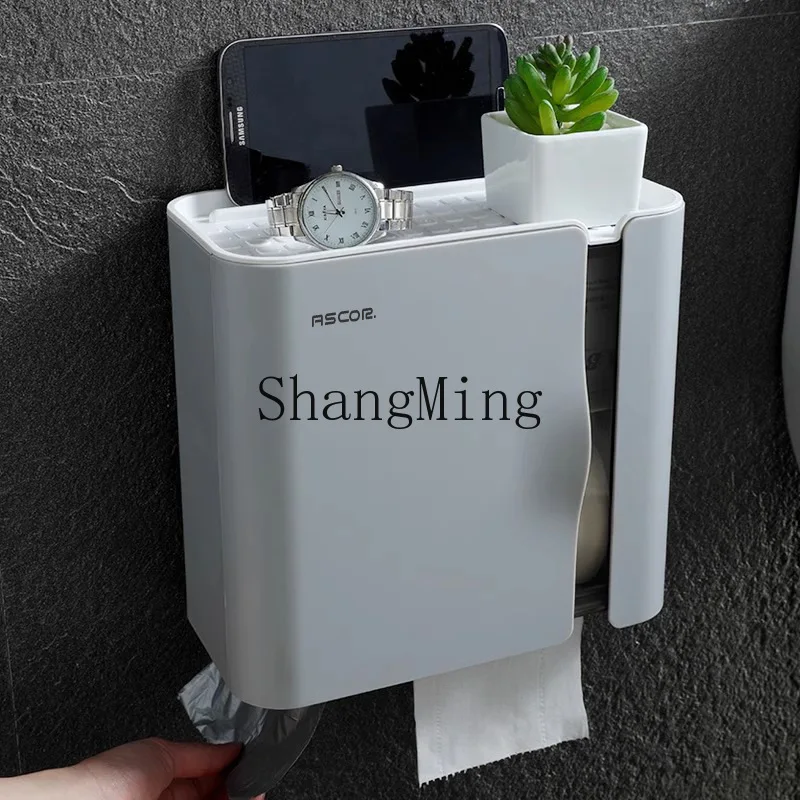 caja-de-papel-higienico-pyh-rollo-de-papel-higienico-papel-para-el-hogar-estante-impermeable-para-pared-sin-perforaciones