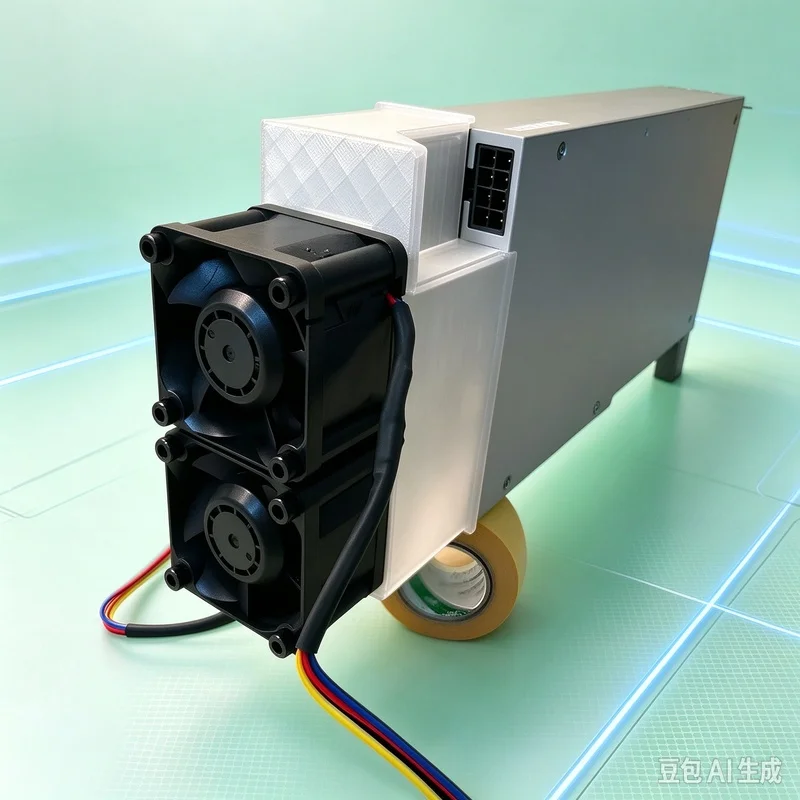 New A+ For NVIDIA For Tesla A100 170HX H800 L40 A40 A30 Compute Cards Dual High-Airflow Ultra-Short Fans