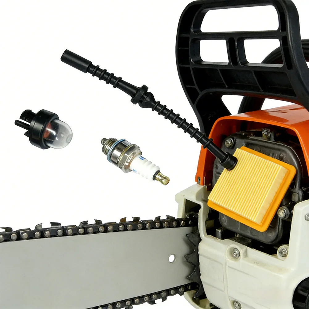 2026 New Replacement Air Filter Fuel Line Primer= Bulb Spark Plug= Set Compatible With Stihl= FS Series 120 To 450 Brushcutters