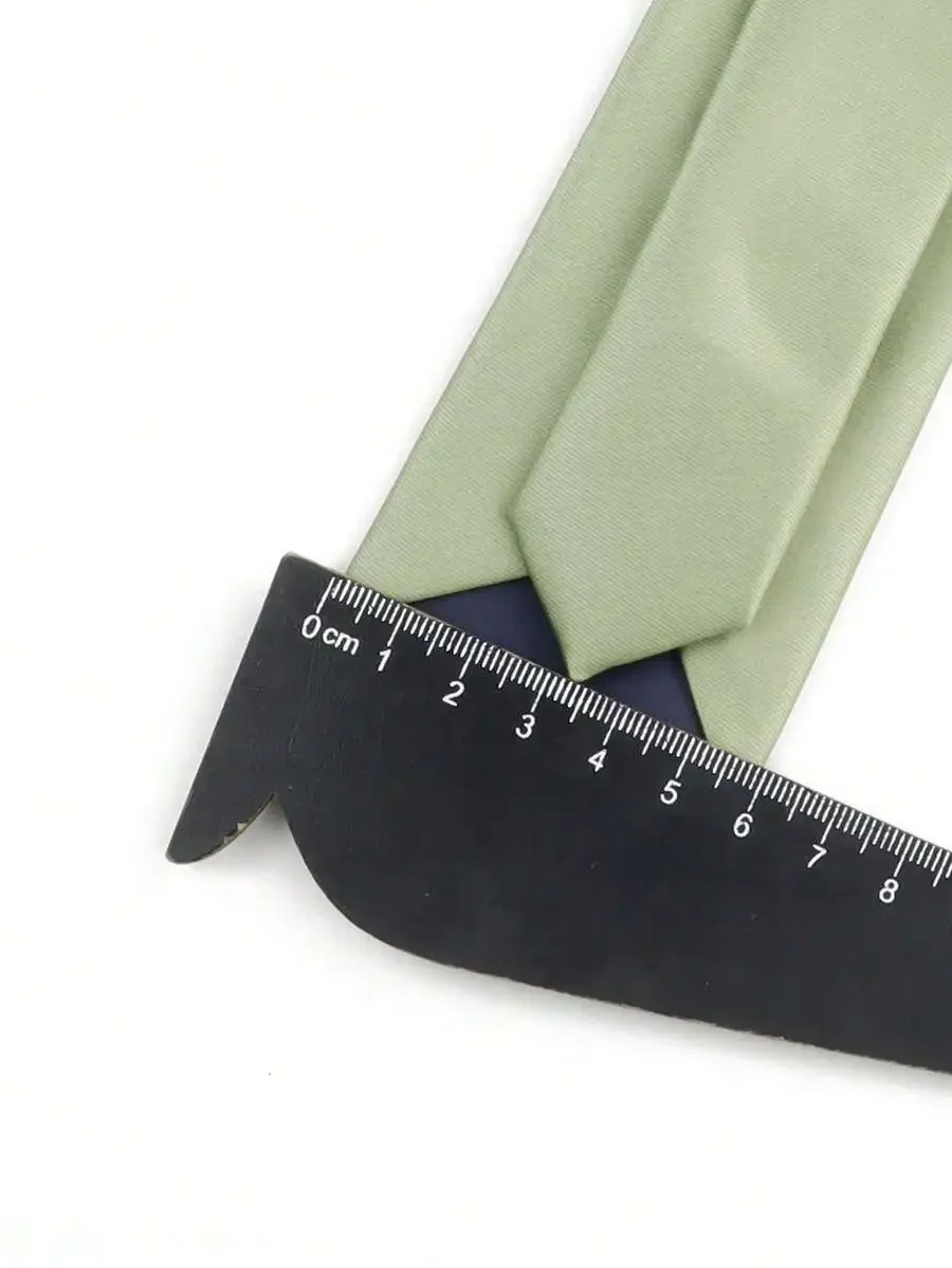 

Satin Neck Tie Set For Men Olive Green Pocket Square Lapel Pin Wedding Business Formal