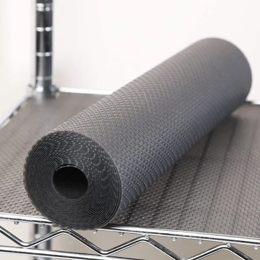 

Thick Pantry Shelf Liner 16 inch Wide Standard Size 16 by 360 Inch Wire Shelf Liner Waterproof, Heavy Duty, Easy to Cut, Plastic