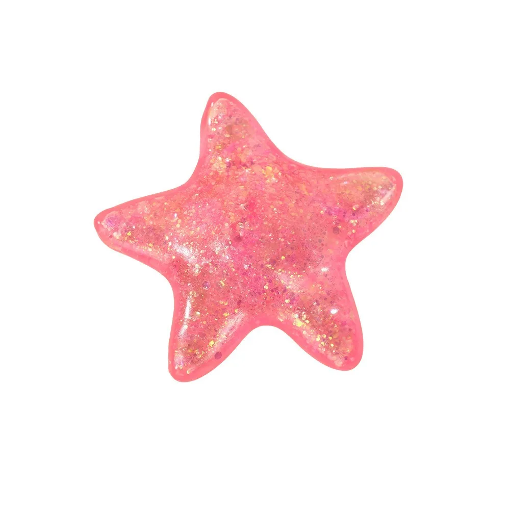 Super Soft Turtle Squeezable Toy Squishy Ocean Blocks Transparent Ocean Fidget Toy Glitter Slow Rising Whale Sensory Toy