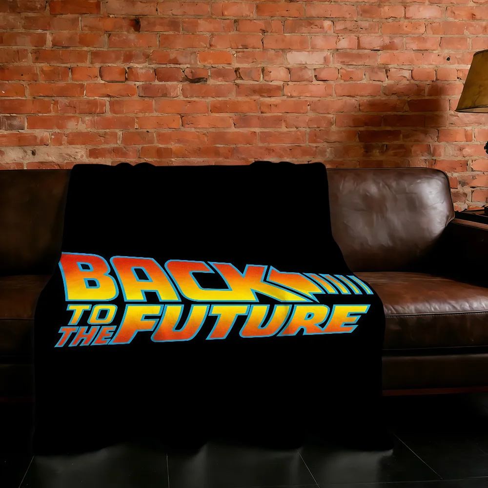 Blanket Super Warm Comfortable B-Back Plush Throw Blanket Movie Child Home F-Future Sofa the to Classic Bedroom Gift