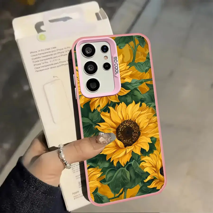 Sunflower Sea Phone Cover Case for Samsung Galaxy A13 A14 A12 A35 A15 A16 A34 A17 A20s A24 A25 A26 A21s A23 A31 
