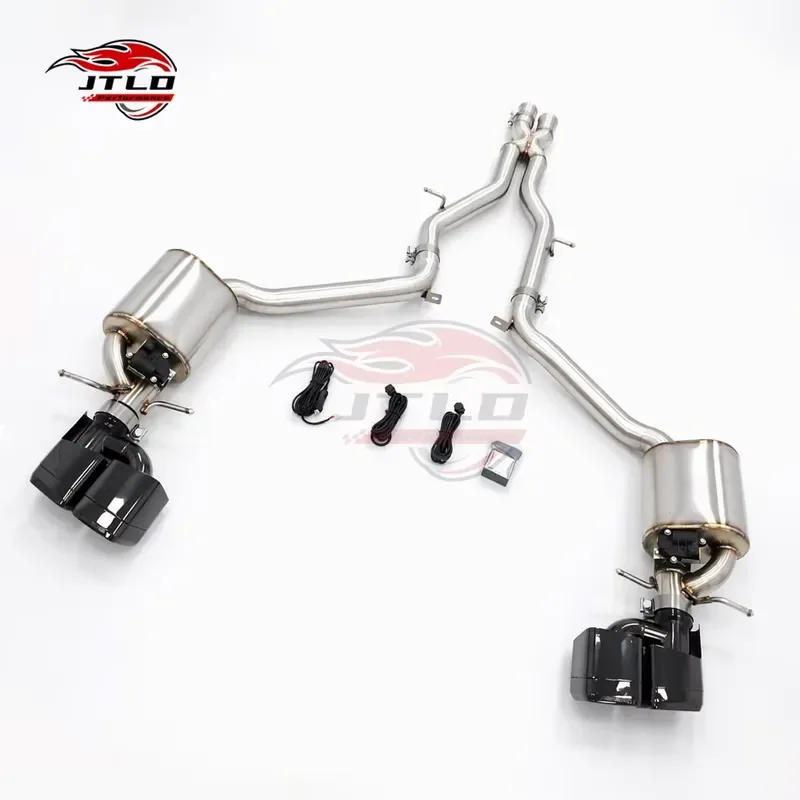 Valved Catback Exhaust System for Mercedes AMG CLS63 CLS63S C218 5.5L M157 V8 2015 Stainless Steel Performance Exhaust
