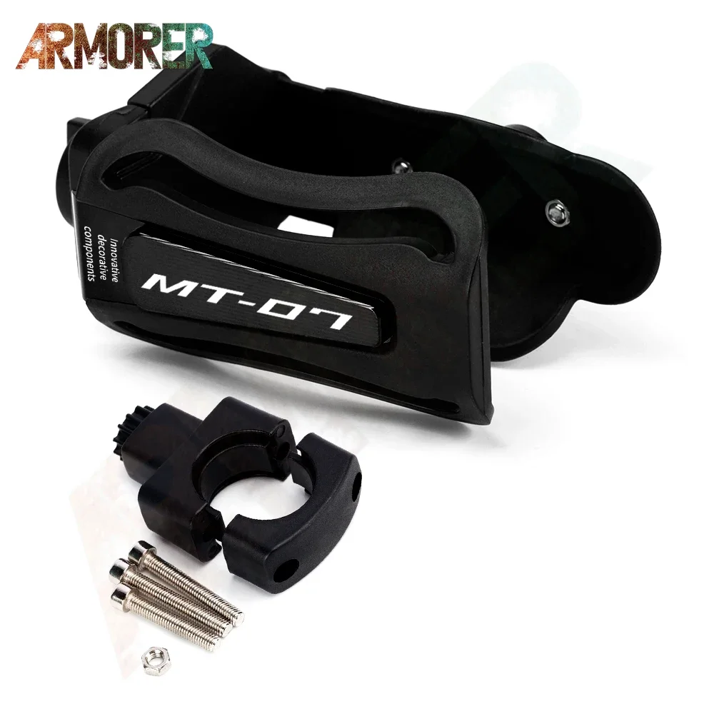 

Motorcycle Accessories Beverage Water Bottle Cage Drink Cup Holder For Yamaha Mt07 MT 07 MT-07 2014 - 2020 2021 2022