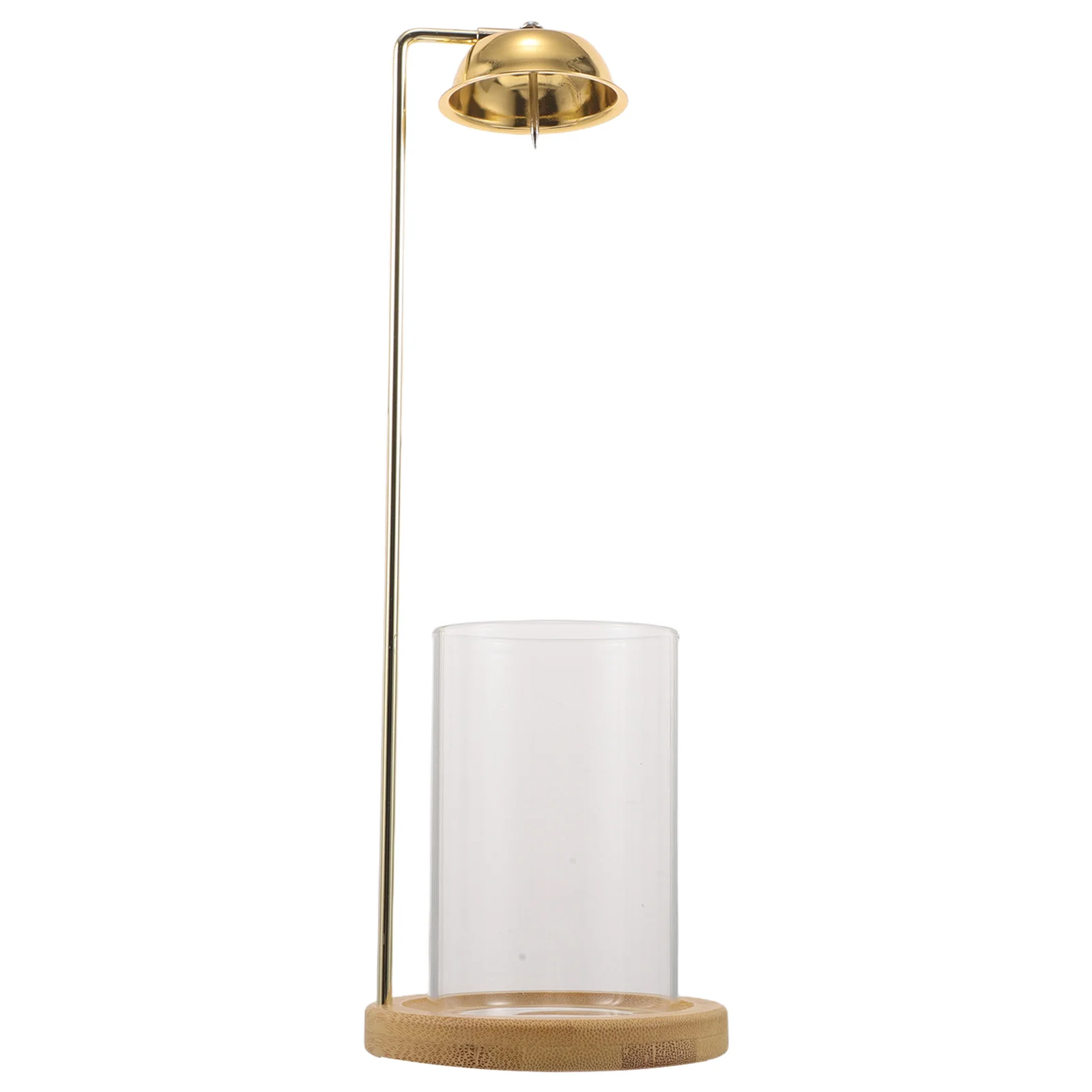 

Moxibustion Holder Upside Down Incense Burner For Sticks Bamboo Glass Design Home Decor Room Ornament Portable