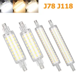 J78 J118 R7s LED Flood Light Energy-saving Decorative 3000K 4500K 6500K Bright Bulbs High Power Lamp 110V 220V 360Beam Lighting