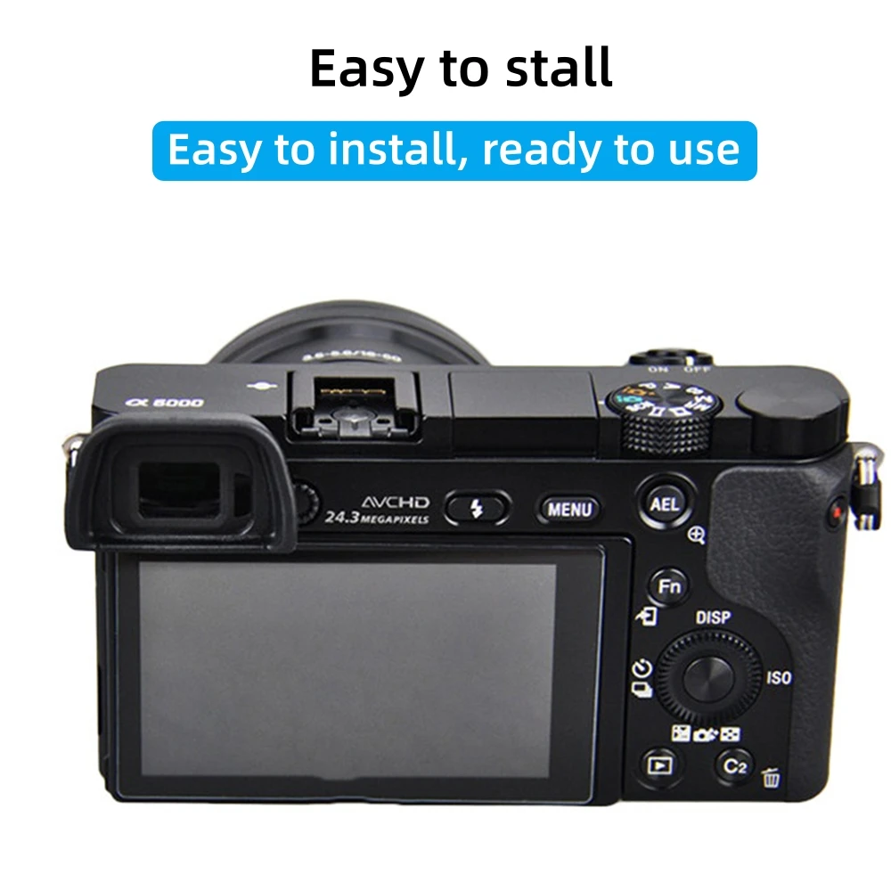Hard Plastic FDA-EP10 Eyecup Viewfinder Replacement for Sony A6300