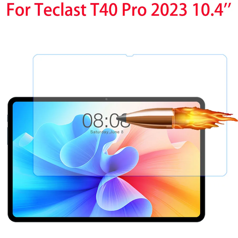 

9H Tablet Tempered Glass Screen Protectors For Teclast T40 Pro 2023 10.4 inch Protective Film Glass Guard 0.33mm T40Pro 2023