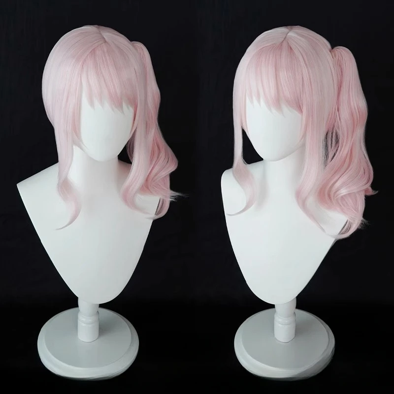 Anime Akiyama Mizuki Project Sekai Colorful Stage Cosplay Costume Wig Women Pink Uniform Suit Halloween Party Role Play Outfits