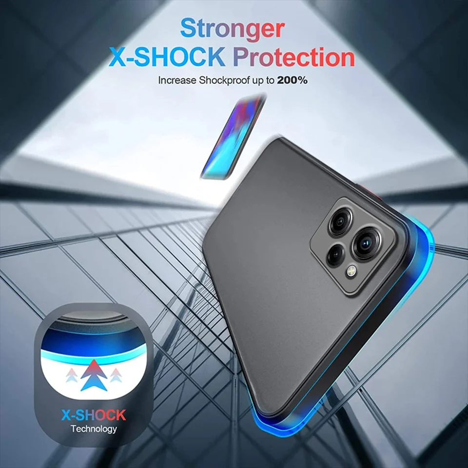 Funda de lujo tipo armadura mate para Xiaomi Note 12 Turbo 13 11 10 Pro Plus 5G a prueba de golpes para Redmi 12 12C 10 10C 4G 2