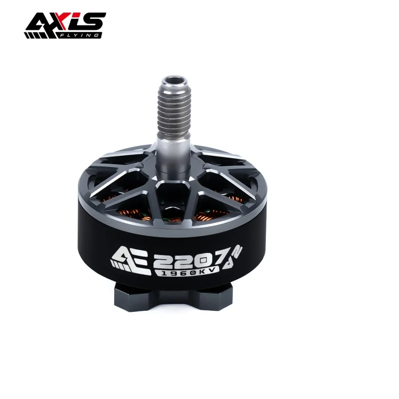 AxisFlying 2207 AE2207 V2 1860KV 1960KV 4-6S Brushless Motor 5mm Shaft Suitable 5inch Propeller Flower Fly Traversing Drone