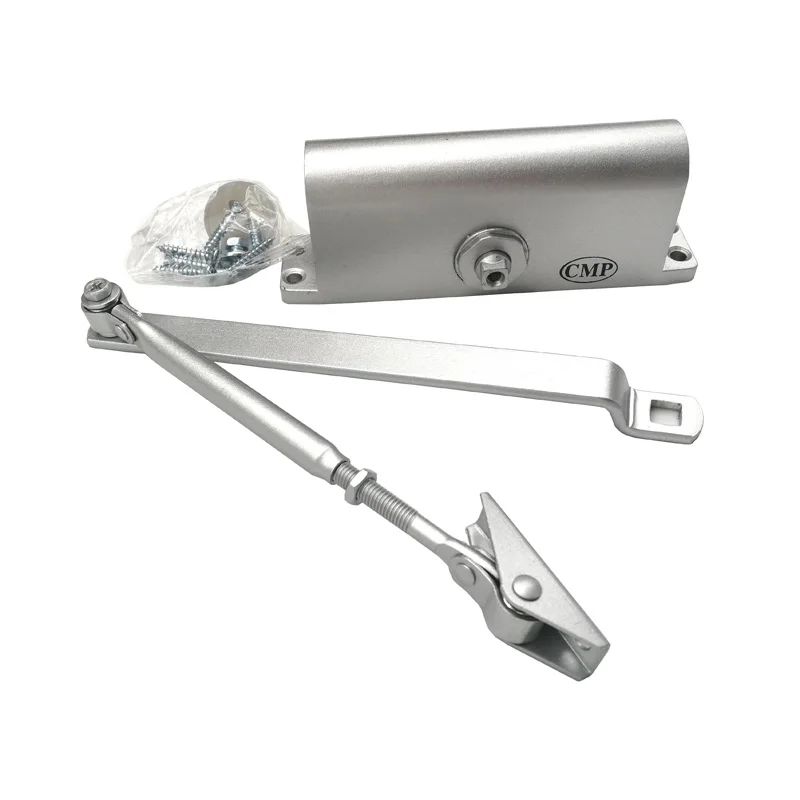 

Прочный и эффективный алюминиевый гидравлический дверной доводчик, подходящий для несущей двери, вес 75-100 кг