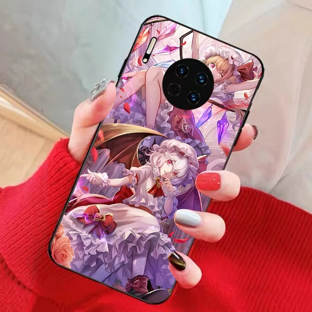 Anime Touhou Scarlet Eyes Phone Case For Huawei Mate 10 20 30 40 50 lite pro Nova 3 3i 5 6 SE 7 pro 7SE