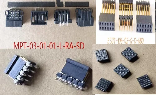 

1PCS ASP-148637-1 PE005721-194A-10H ESQT-106-02-G-D-680 QTE-020-001-L-D-A FX18-80S-0.8SV20 SQT-105-01-L-6