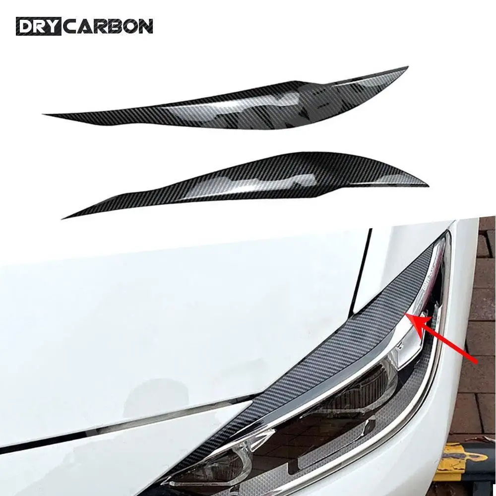 

Накладки на брови передней фары из АБС-пластика для BMW 3 серии F30 F31 318i 320i 2012-2018, аксессуары для стайлинга автомобилей, комплекты кузова